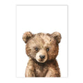 Teddy Bear Nursery Wall Art Print Canvas Painting Kids Room Decor Axyaa