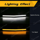 Axyaa LED Daytime Running Lights Camry 2024-2025 Engine Hood Vent Cover DRL Turn Signal
