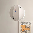 Axyaa Kids Room Embroidered Pendant Light