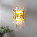 Axyaa Crystal Wall Lamp | Minimalist Light Luxury for Living Room, Bedroom, Corridor