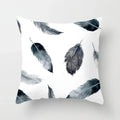 Axyaa Sunflower Print Pattern Sofa Cushion Cover - Luxury Home Decor