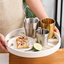 Axyaa Double-Wall Stainless Steel Beer & Coffee Travel Mug - 304 Stainless Steel Drinkware