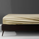 Axyaa 1200 TC Egyptian Cotton Fitted Sheet for Double King Queen Bed