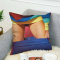 Axyaa Toiletpaper Body Pillow Cover 40x40 Decorative Cushion Case for Bed and Sofa
