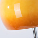 Axyaa Retro Gradient Orange Glass Floor Lamp for Living Room, Bedroom, Restaurant - LED Standing Light