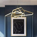 Axyaa Aluminum LED Chandeliers for Nordic Modern Home Decor - Indoor Hanging Light