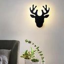 Axyaa Deer Acrylic LED Wall Lamp for Stylish Bedroom and Living Room Lighting