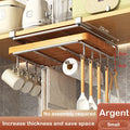 Axyaa Under Cabinet Basket Storage Shelf: Kitchen & Office Organizer