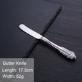 Axyaa Western Stainless Steel Cutlery Set - Luxury Tableware Dinnerware