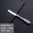 Axyaa Western Stainless Steel Cutlery Set - Luxury Tableware Dinnerware