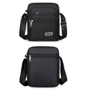Axyaa Waterproof Single Shoulder Bag with Multiple Layers and Secure Zipper
