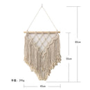 Nordic Macrame Tapestry Wall Decor by Axyaa for Aesthetic Home Decoration