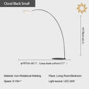 Axyaa Nordic Modern Cloud LED Floor Lamp
