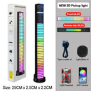 Axyaa RGB Sound Control Double Sided Pickup Light with APP Control for Gaming