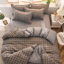 Axyaa Aloe Vera Cotton Four-piece Bedding Set