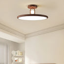 Axyaa Wood-grain LED Ceiling Chandelier for Bedroom, Balcony, Bathroom Lighting