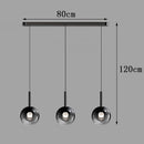 Axyaa Modern Pendant Light - Indoor LED Chandelier for Dining Room and Living Room