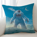 Axyaa Skull Lighthouse Monster Cushion Covers 45x45CM - Cool Art Animals Scary Design