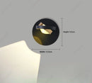 Axyaa LED Full-spectrum Wall Lamp, Rotatable Living Room Bedroom Lighting
