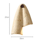 Axyaa Vintage Yellow Cave Stone Wall Lamp