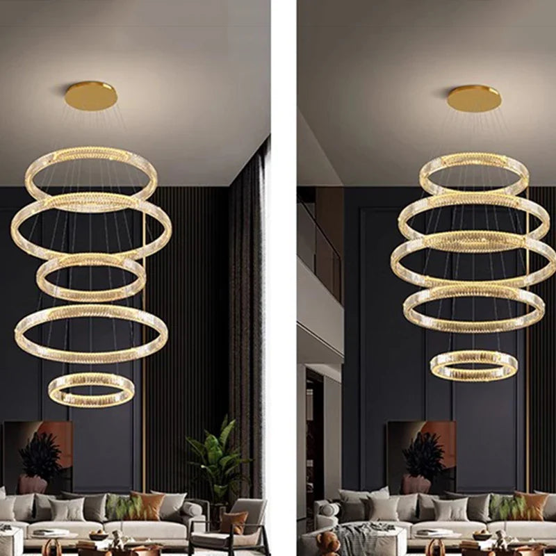 Axyaa Nordic Pendant Light Chandelier for Indoor Dining Room Decor