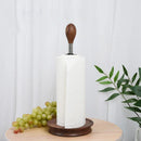 Axyaa Beech Wood Tissue Storage Rack: Creative Vertical Kitchen Organizer