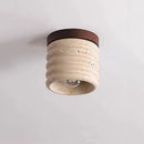 Axyaa Wabi Sabi Yellow Stone Downlight Ceiling Light for Hotel Restaurant Decor