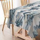 Axyaa Mountain Breeze Tablecloth: Elegant, Waterproof, & Stain Resistant Home Decor