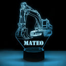 Axyaa Custom LED USB Night Light with Personalized Name | Acrylic Lamp for Boyfriend, Kids, Home Bedroom