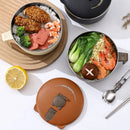 Axyaa Stainless Steel Ramen Bowl Set