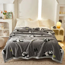 Axyaa Thicken Plush Weighted Blanket - Winter Heavy Throw for Warm Beddings
