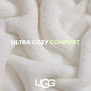 Axyaa Whitecap Plush Throw Blanket - Lightweight & Cozy Fleece for Couch or Bed