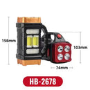 Axya Rechargeable Hand Lamp Work Light with Power Bank LED Flashlight