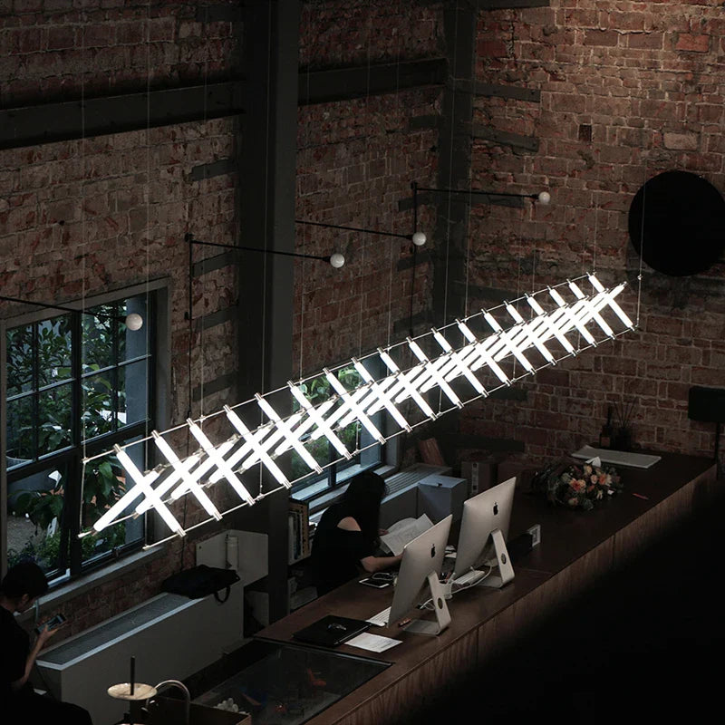 Axyaa Mazar LED Chandelier for Office, Bar, Hotel Lobby and Project Engineering