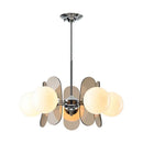 Axyaa Medieval Glass Chandelier - Suspension Pendant Lamp for Dining Table