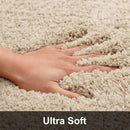 Axyaa Plush Non-Slip Bathroom & Kitchen Floor Mat - Soft, Absorbent, Luxurious Rug