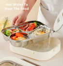 Axyaa Stainless Steel Thermal Lunch Box Set with Soup Bowl and Spoon