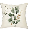 Axyaa Floral Leaf Pattern Pillowcase: Modern Minimalist Home Decor