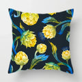 Axyaa Cute Butterfly Floral Print Pillowcase 45*45cm for Home & Office Decor