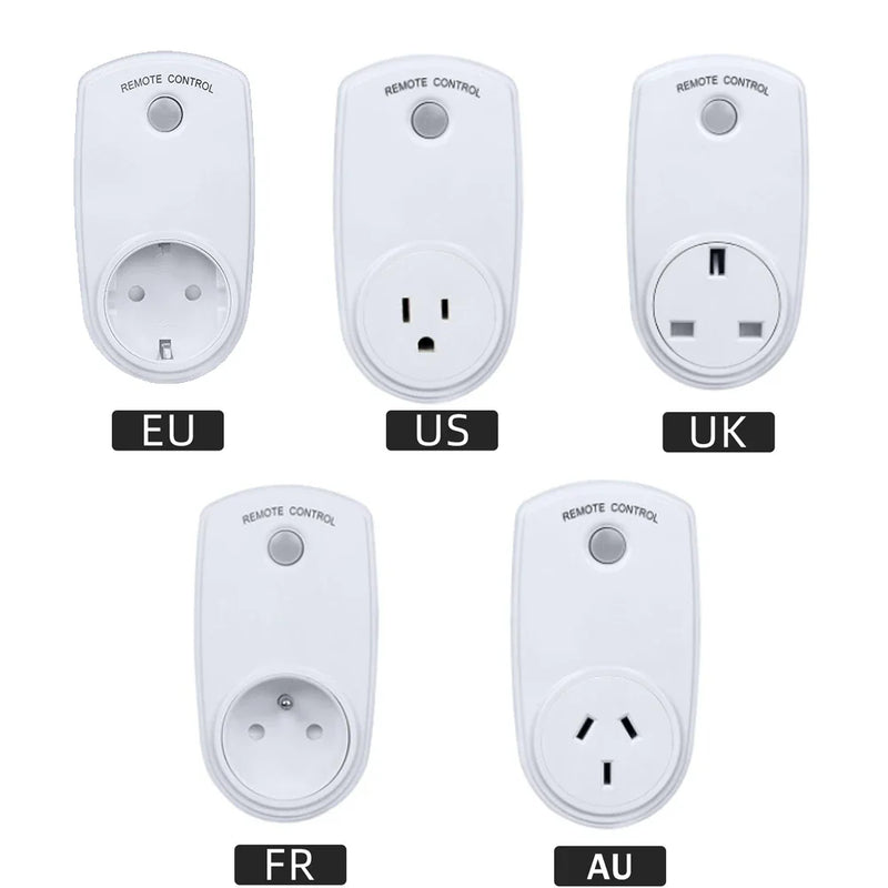 Smart Remote Control Power Outlet Socket by Axyaa - EU Plug with Remote Control