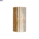 Axyaa Yellow Travertine LED Wall Lamps - Nordic Modern Stair Light Fixtures