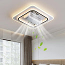 Axyaa Bladeless LED Ceiling Fan Light with Remote Control for Home Decor