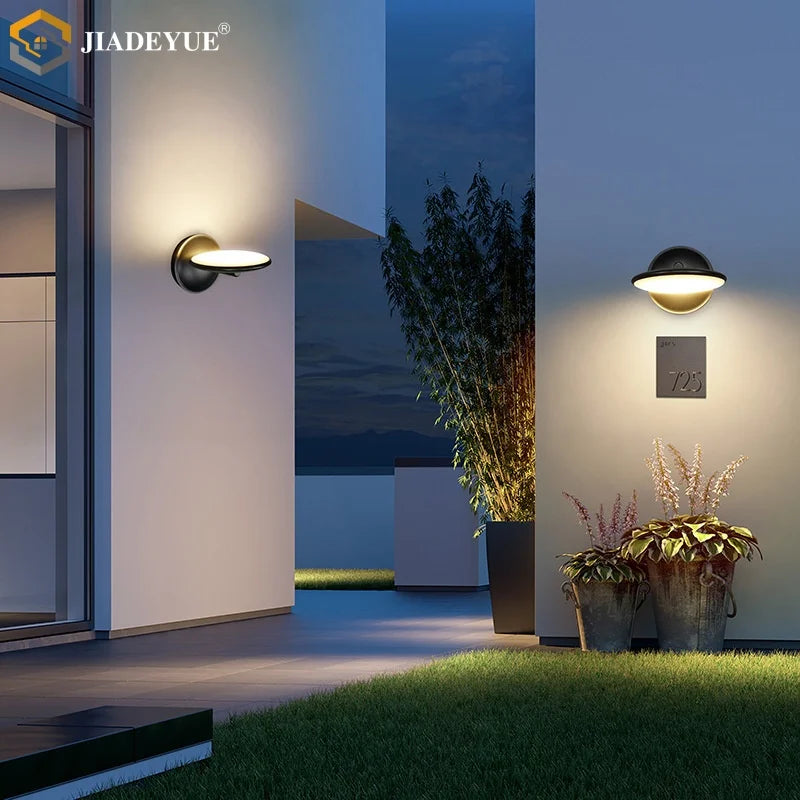 Axyaa Rotatable LED Waterproof Wall Lamp for Bedside, Living Room, Hallway, Courtyard