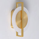 Axyaa Copper Luxe LED Wall Lamp for Aisle, Porch, Corridor, Cloakroom - Home Lighting