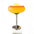 Axyaa Egg Tart LED Floor Lamp for Nostalgic Bauhaus Style Indoor Decor