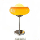 Axyaa Egg Tart LED Floor Lamp for Nostalgic Bauhaus Style Indoor Decor