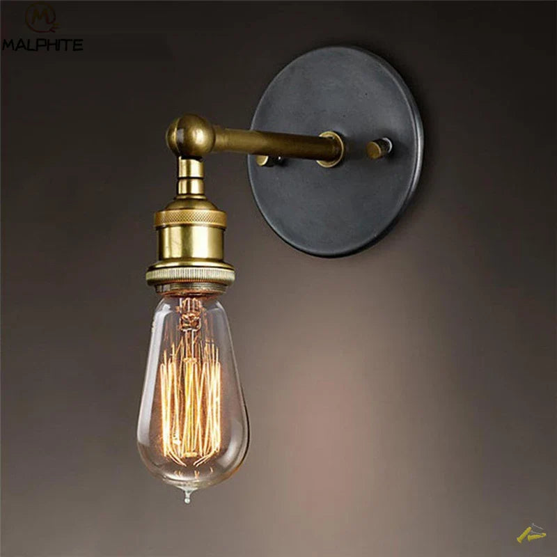 Axya Vintage Loft Sconce Wall Lamps Industrial Home Lighting Fixtures