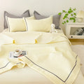 Axyaa Princess Bubble Yarn Quilt Set - French Style Quilted Comforter Blanket