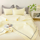 Axyaa Princess Bubble Yarn Quilt Set - French Style Quilted Comforter Blanket