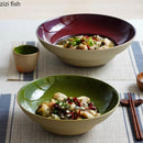 Axyaa Coarse Pottery Bowl Set for Restaurant Soup Salad Pasta Dessert Molecular Cuisine